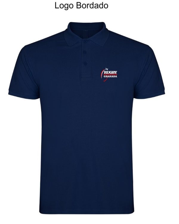 Polo manga corta (azul marino)