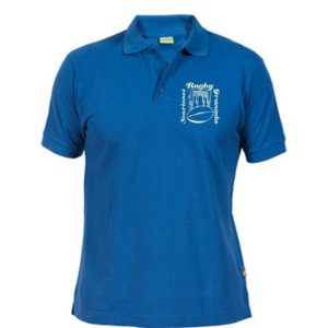 Polo manga corta (azul celeste)