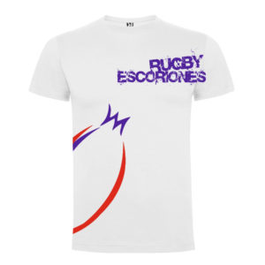 Camiseta Escoriones de paseo blanca