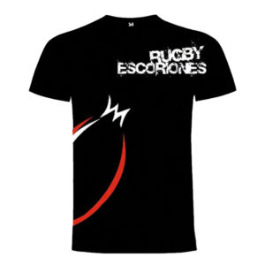 Camiseta Escoriones de paseo negra