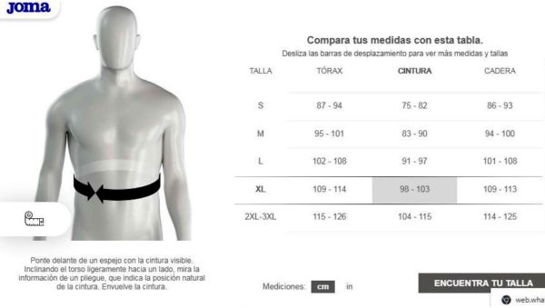 Camiseta Joma blanca Rugby playa - Imagen 5