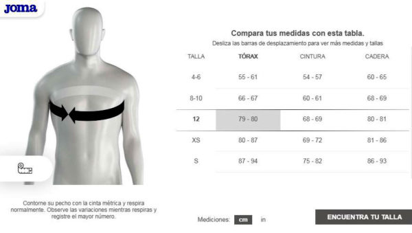 Camiseta Joma blanca Rugby playa - Imagen 4