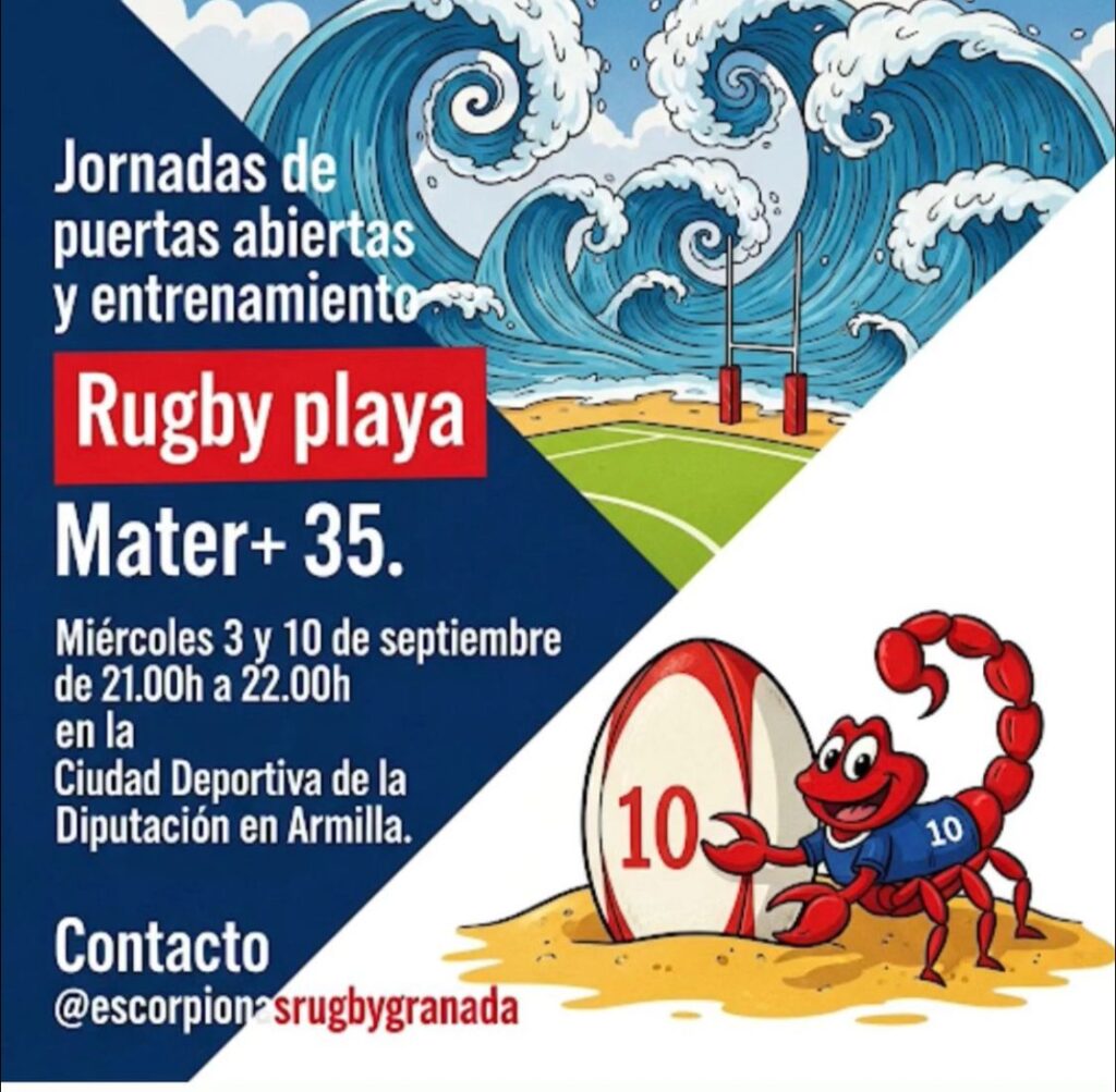 Mater entrenamiento playa septiembre 25-26