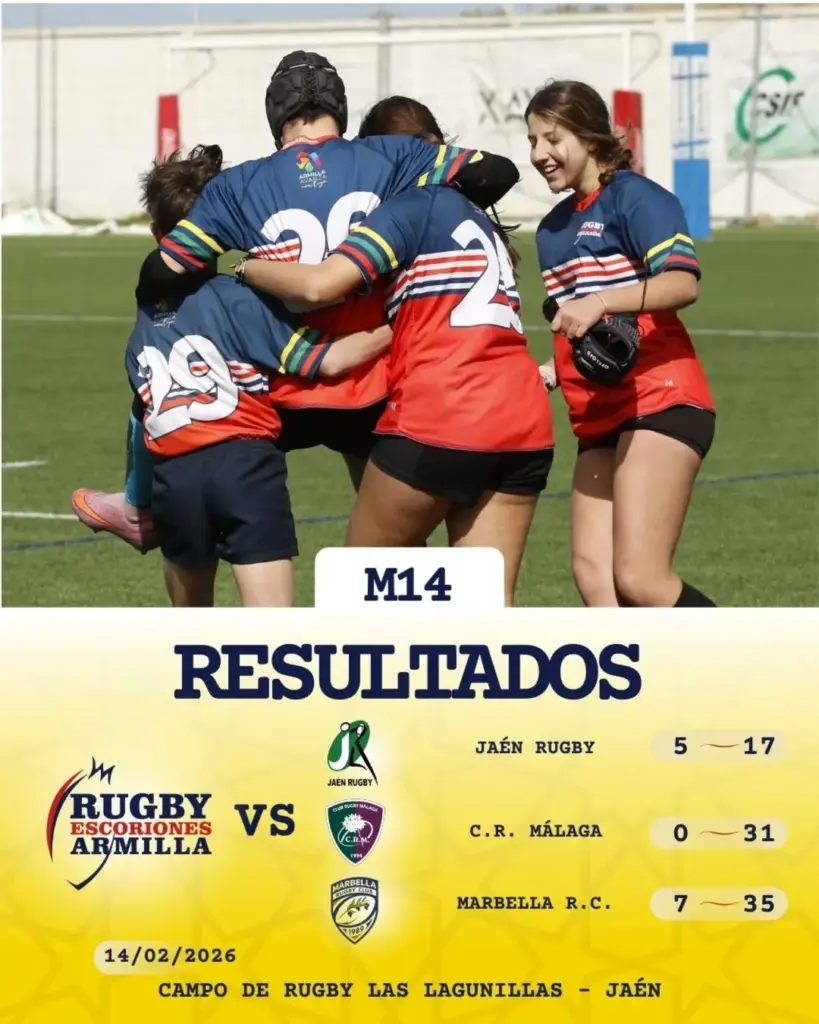 Resultado M14 en Jaén 14-02-26