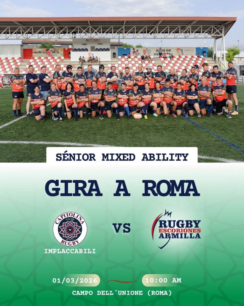 Sénior MIxed Ability gira Roma 28-02-26