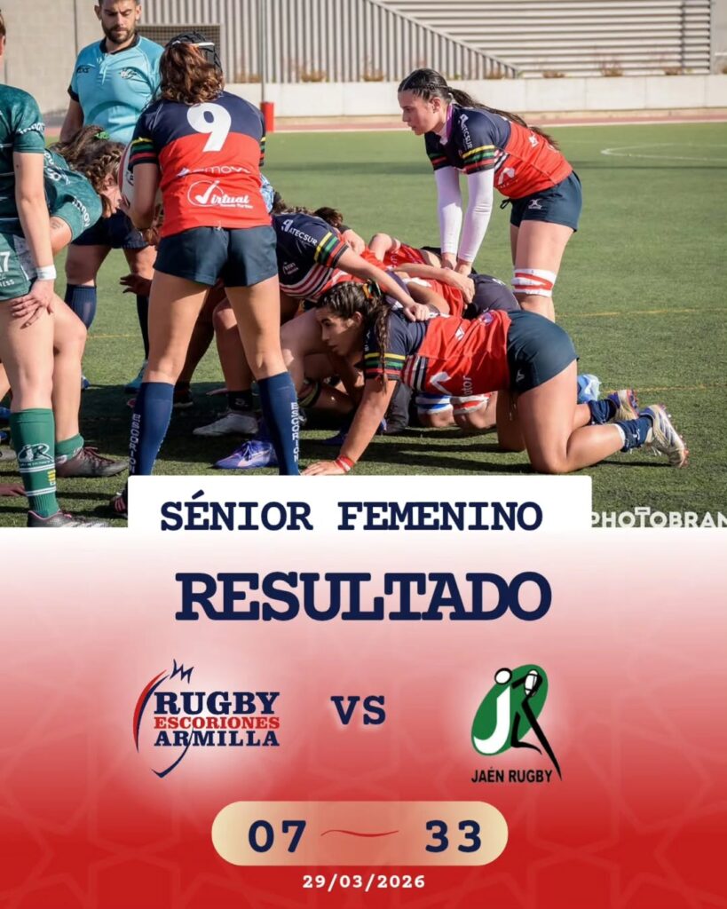 22 Resultado Sénior femenino vs Jaén 29-03-26