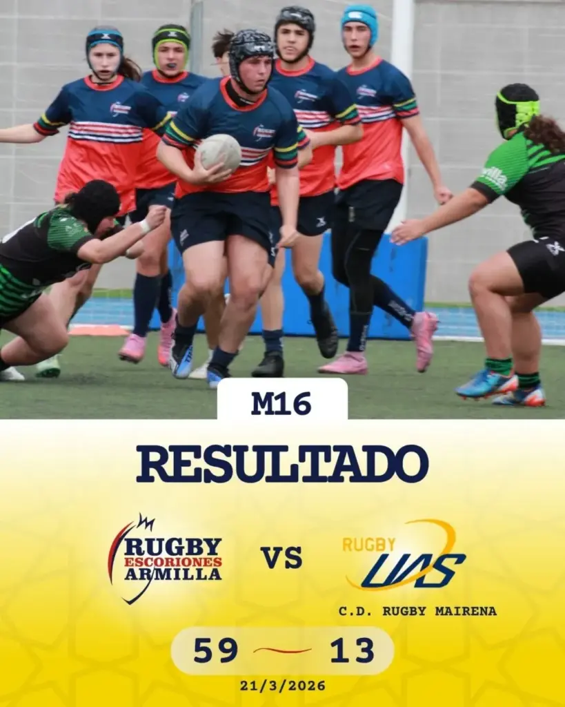 59 Resultado M16 vs Mairena 21-03-26