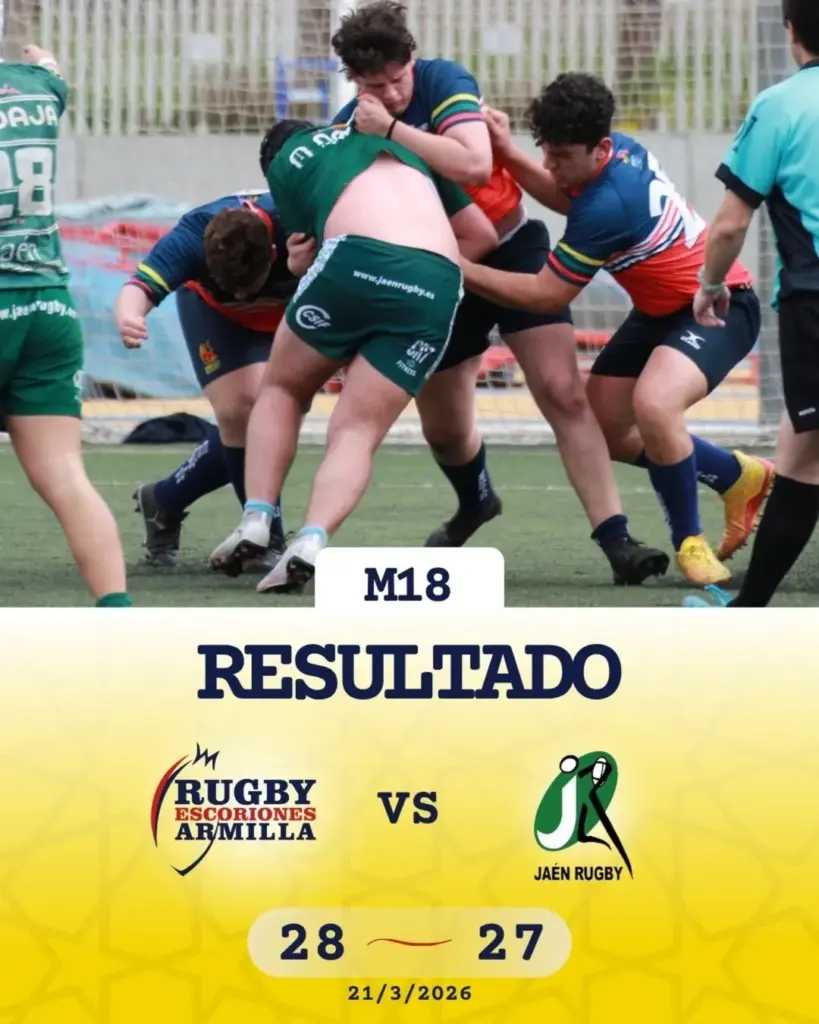 60 Resultado M18 vs Jaén 21-03-26