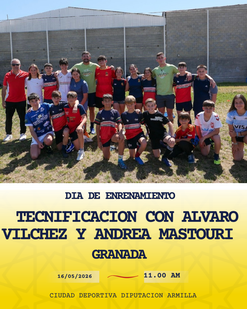 Jornada Tecnificación con Álvaro y Andrea mayo 2026