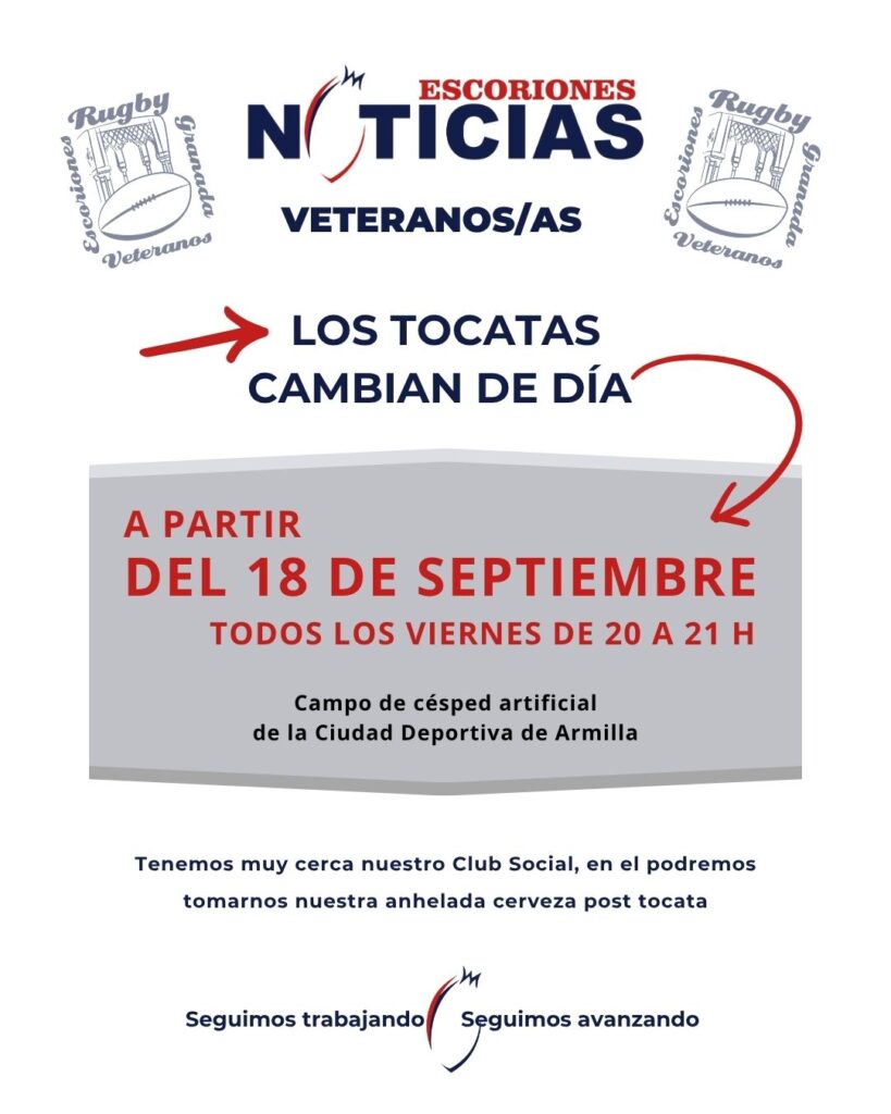 Cambio de día tocatas octubre2025