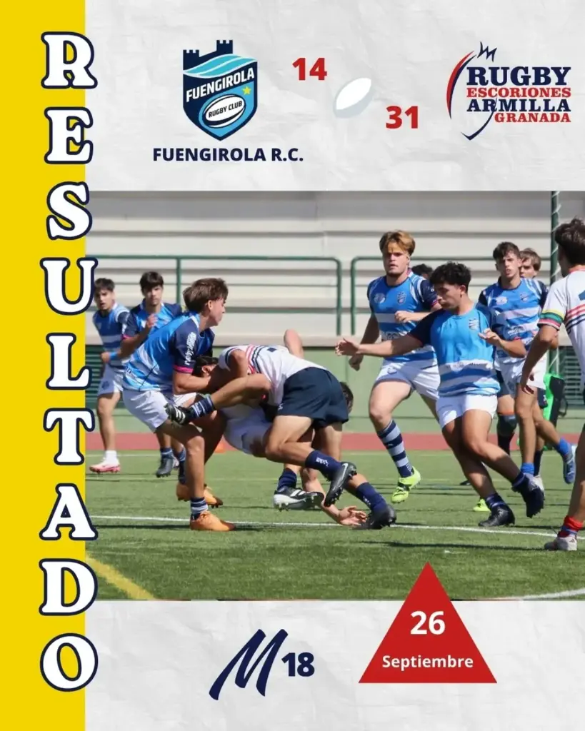 05 Resultado M18 vs Fuengirola 26-9-26