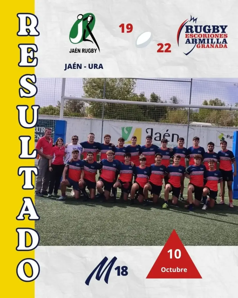 07 Resultado Jaén vs M18 10-10-26